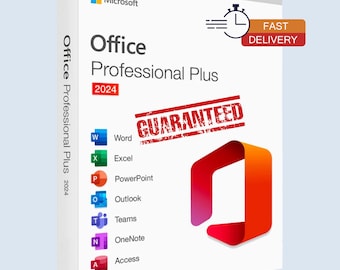 Microsoft Office 2024 Pro Plus LTSC | Licença Digital Vitalícia | Ativação Instantânea | PC com Windows