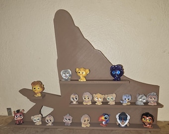 Pride Rock shelf for Lion King Disney Doorables