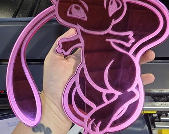 Mew Acrylic Mirror