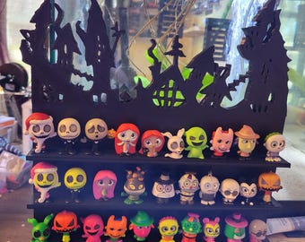 Halloweentown Silhouette shelf for Disney Doorables
