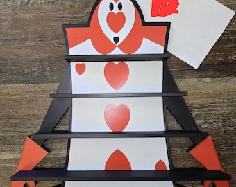 Hearts Card shelf for Disney Doorables