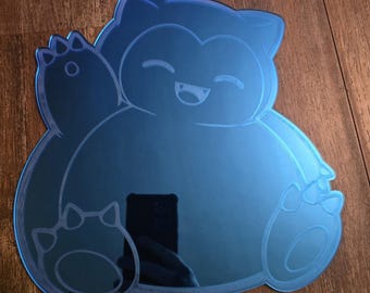 Snorlax Acrylic Mirror
