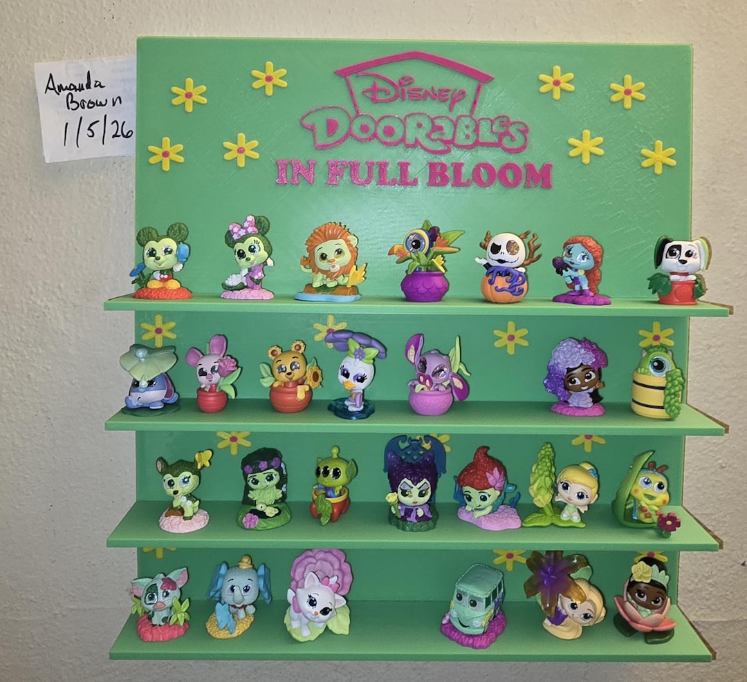 In Full Bloom Shelf for Disney Doorables - Etsy