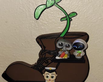 Wall-E boot shelf for Disney Doorables