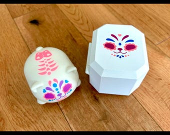 Case for Needoh Sugar Skull Cat
