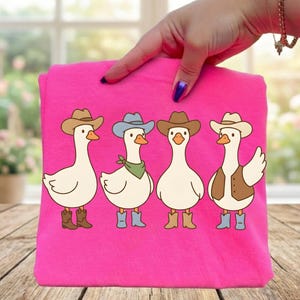 Western Goose PNG | Cowboy Graphics | Goose Cowboy Hat | Funny Goose Png | Western Goose Design | Cute Goose Sublimation | Wild West PNG
