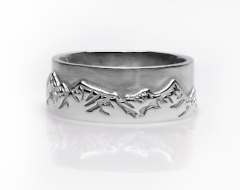 The Ridge Ring - Sterling Silver