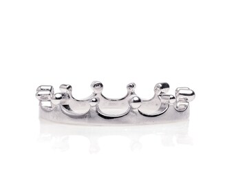 The Crown Ring - 14K White Gold