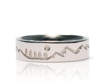 The Wilderness Ring - 14K White Gold