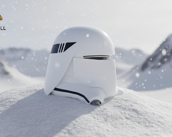 Star Wars SnowTrooper Cosplay Helmet 3D STL Files