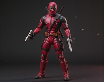 Deadpool Articulated Action Figure 3D STL Files