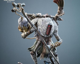 Video Game Figure 3D STL Files - Presupported Figure