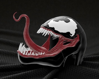 Archivos STL 3D de la máscara de Venom