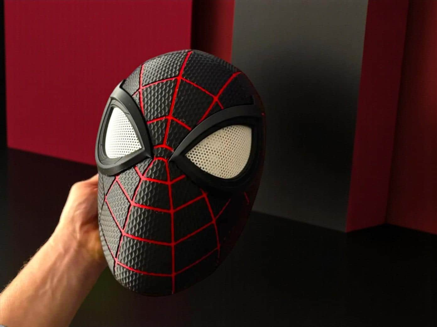 Spiderman miles morales mask - Etsy 日本
