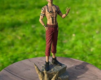 Anime Manga Figure 3D STL Files: Fan Made 3D Print Model