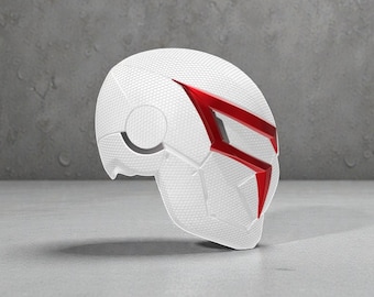 Archivos STL 3D del casco magnético de Spiderman 2099