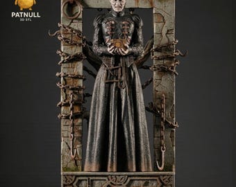 Hellraiser Pinhead Skulptur 3D STL Dateien