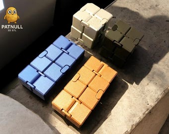 Infinity Cube Fidget Toy 3D STL Files