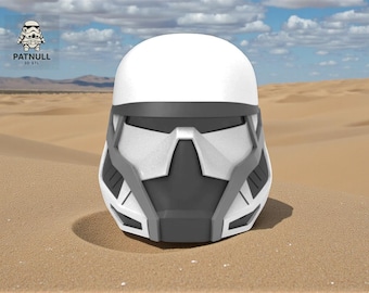 Stormtrooper Elite hjälm 3D STL-filer - Star Wars Cosplay Wareable mask