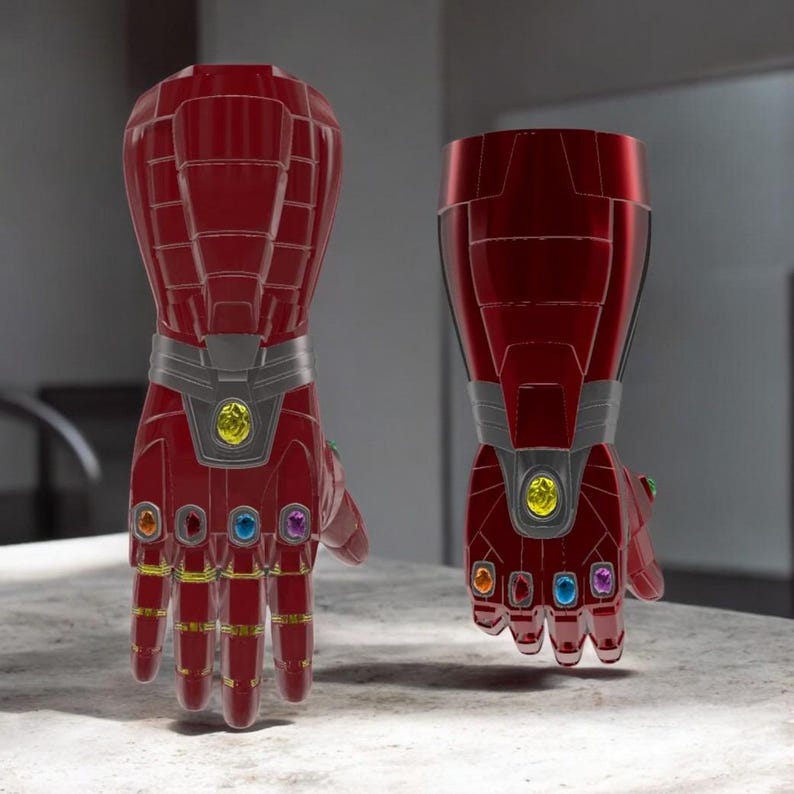 Iron Man & Hulk Infinity Gauntlet 3D STL Files - Etsy