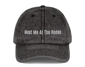 Vintage Rodeo Cap | Embroidered Country Hat