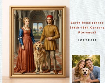 Your Pet as a Florentine Masterpiece |Bespoke Renaissance Greyhound Tribute|Majestic Noble Cat Portrait|Sacred Spirit Animal Remembrance Art