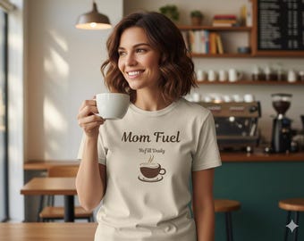 Tazza da caffè Mom Fuel / Vita da mamma, ricarica di caffeina