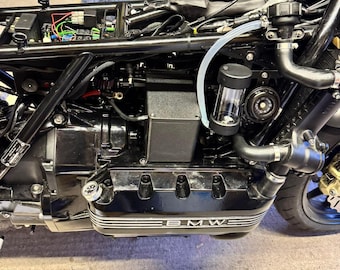 BMW K100 K75 K1100 Accubak – Airbox Verwijderen Verplaatsing – Koolstofvezel PETG-onderdeel
