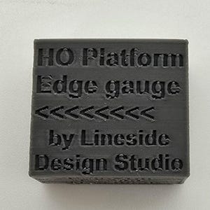 HO Gauge Plattform-Kantenmesser | Messwerkzeug, Modelleisenbahn Zubehör Bild 1