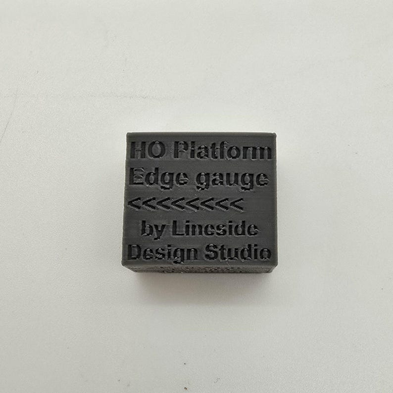 HO Gauge Plattform-Kantenmesser | Messwerkzeug, Modelleisenbahn Zubehör Bild 1