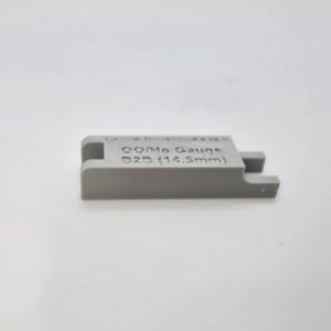 OO/HOゲージ用ホイールゲージ｜3Dプリント製線路アライメントツール（14.5mm）