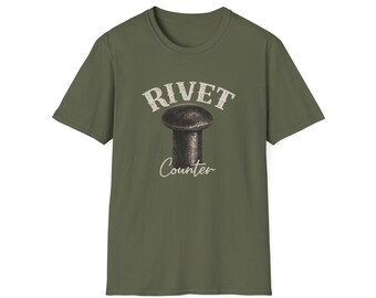 Rivet Counter T-Shirt | Vintage Hardware Industrial Tee