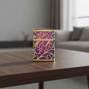 Luxe gouden jetaansteker winddicht blauwe vlam fakkel hervulbare butaanmetaalaansteker Vintage cadeau voor mannen