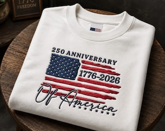 250th Jubiläum USA Stickerei, Adler USA Stickerei, 1776–2026 Digitale Datei, 4. Juli, Instant Download