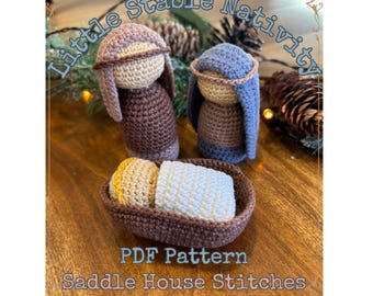 Nativity Amigurumi Pattern PDF ONLY, Crochet - Etsy
