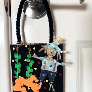Personalized Fall/Harvest Door Hanger, Seasonal Christian Keepsake Gift image 9