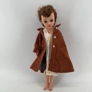 Vintage 1950s Ideal Doll VT-20 20" Teen Fashion Doll – Sleep Eyes, Pierced Ears