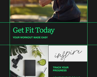 4-Tages-Plan für Frauen, Muskelaufbau-Training | Gesäßumfang Wachstum (Digital Download)