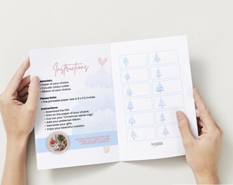 BLUE TREES Name Tag!