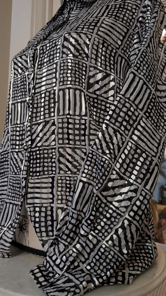 Yves St. Clair Button Down Collared Blouse - image 4