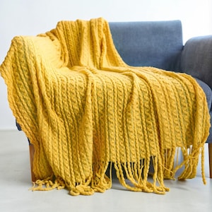 Manta de lana para sofá, funda suave para sofá, toalla para sofá, manta de punto para sala de estar, mantas de decoración para el hogar, manta de lana tejida