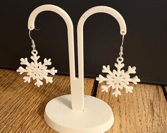 Snowflake Christmas Earrings
