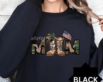 Army Mom Shirt, Proud Army mom sweatshirt, Military Shirt, Military Mom Shirt, Cool Mom Shirt, Army mom hoodie, Shirt For Mom