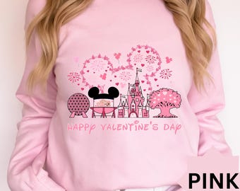 Disney Valentines Day Shirt, Mickey and Minnie Shirt, Disney Valentines Day Sweatshirt, Mickey Minnie Valentine Shirt,Disneyland Love Shirt