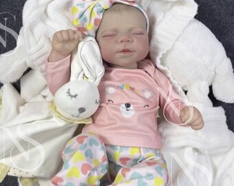 18" Reborn Baby Doll – Realistic Sleeping Newborn Doll