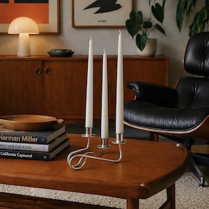 Fisher Sterling Candlesticks - Etsy