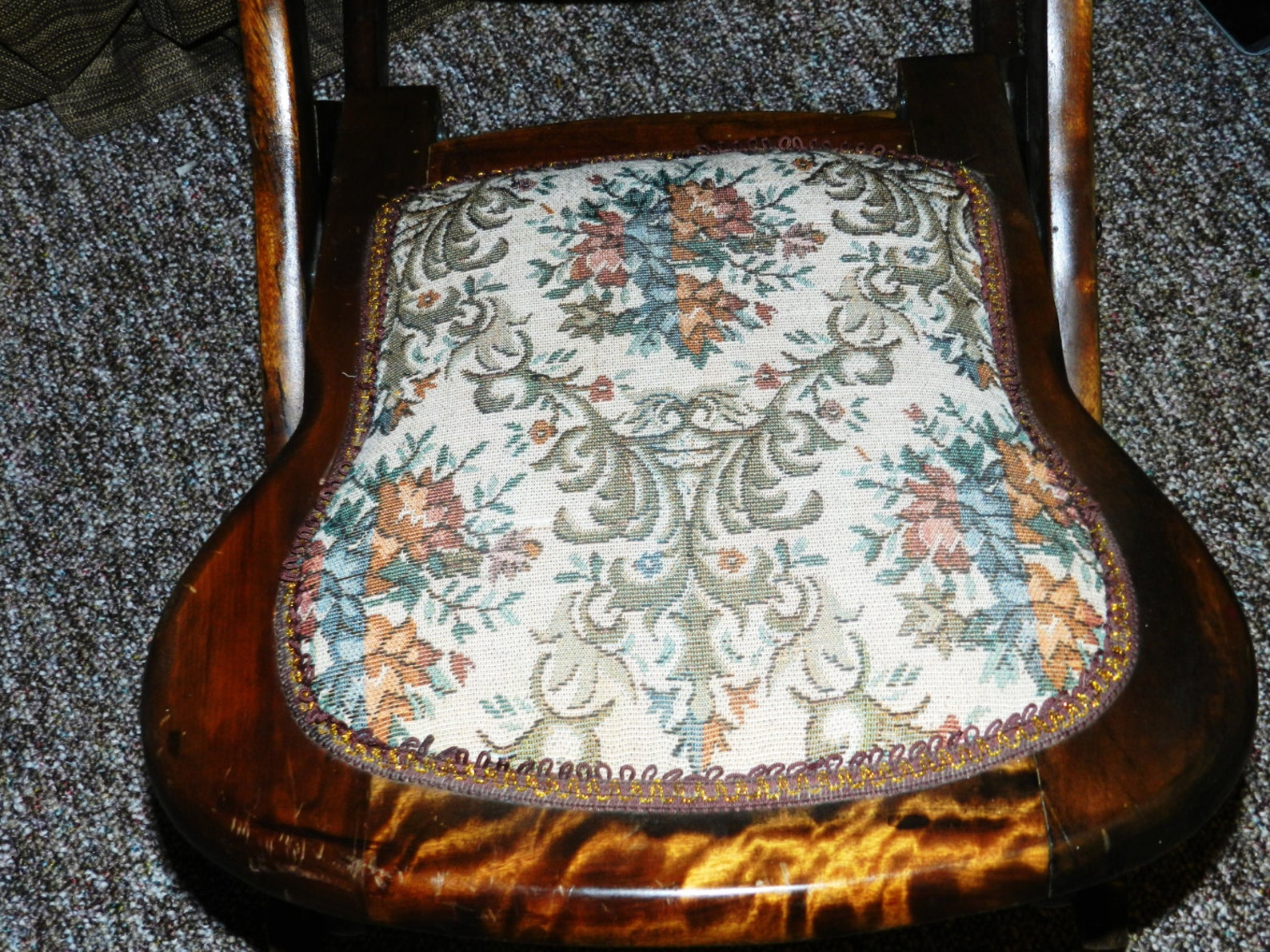 Antique Folding Sewing Rocker / Rocking Chair Etsy