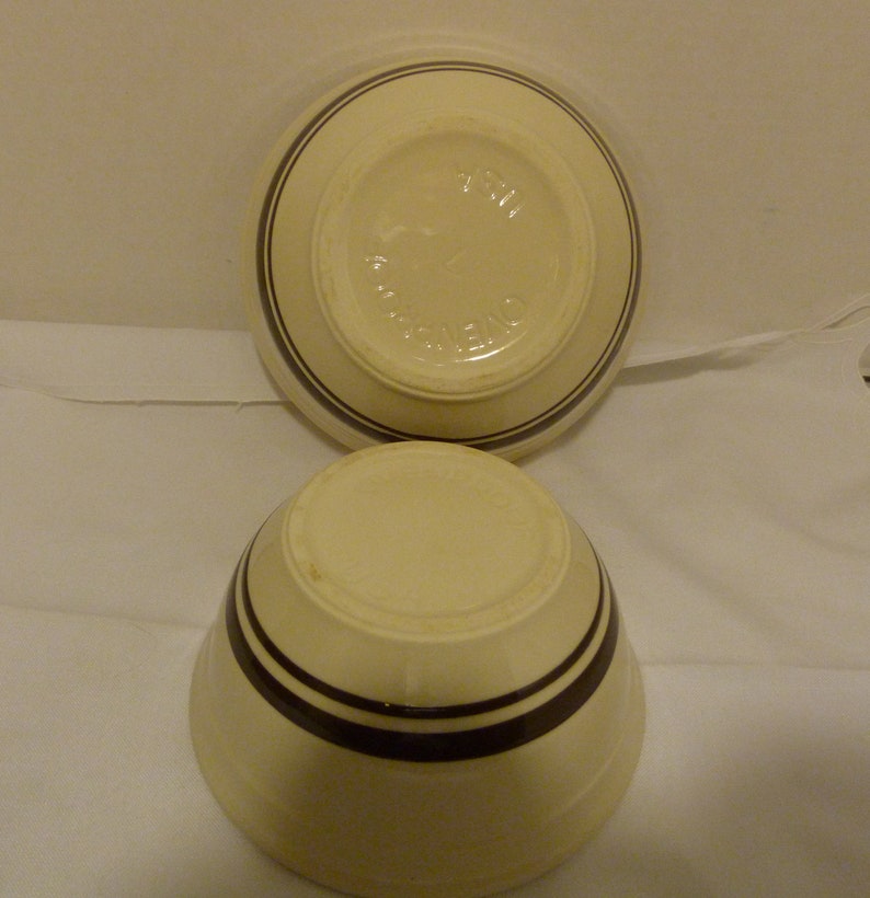 Mccoy Pottery stonecraft Ovenproof Mixing Bowls Etsy