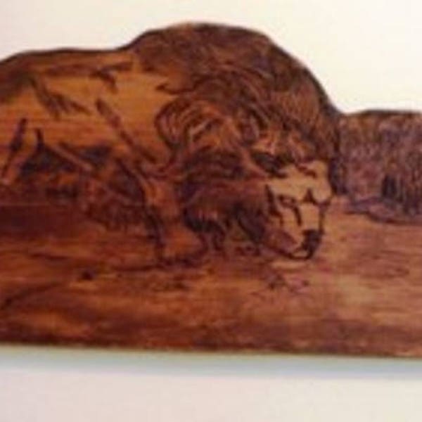 Wood Etching Art Etsy