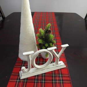 Royal Stewart Tartan Table Runner for Christmas Décor image 3
